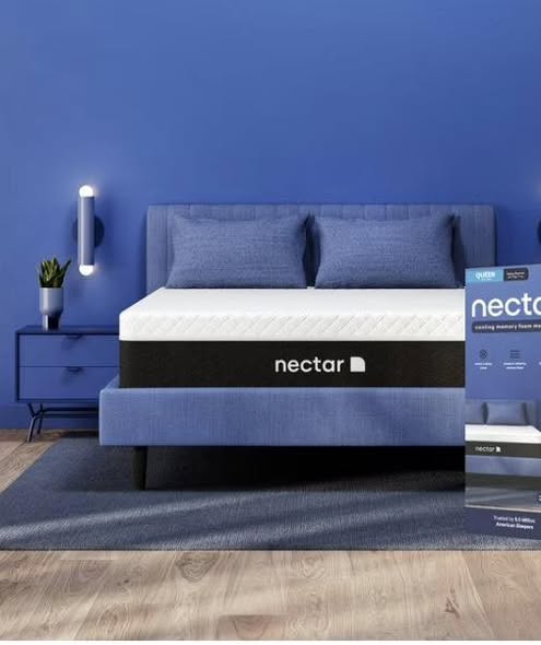 Mattress - Nectar 12" Queen Size Medium Plush Memory Foam Mattress