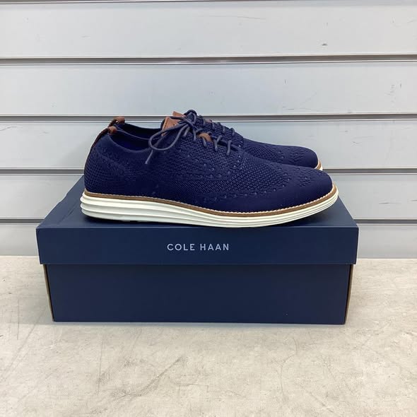 Men's Shoes - Cole Haan Men's Original Grand Stitchlite Wingtip Oxford Shoes - Size 8