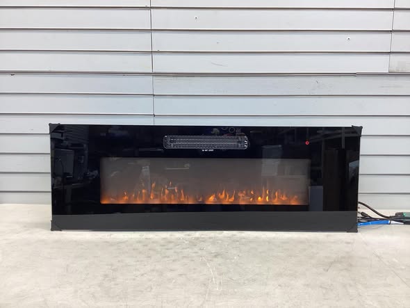Fireplace - 40” Retrofit Fireplace Insert Heater with LED Strips