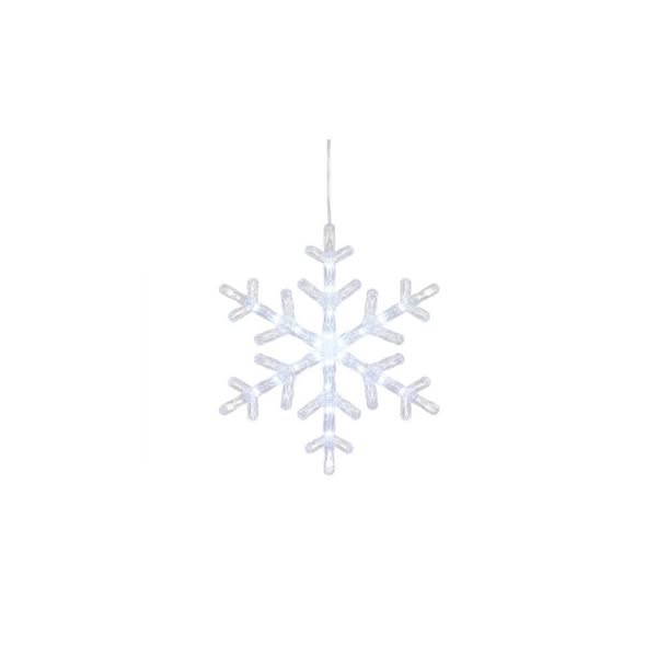 Member's Mark 10ct LED Snowflake Lights, 18' Lighted Length