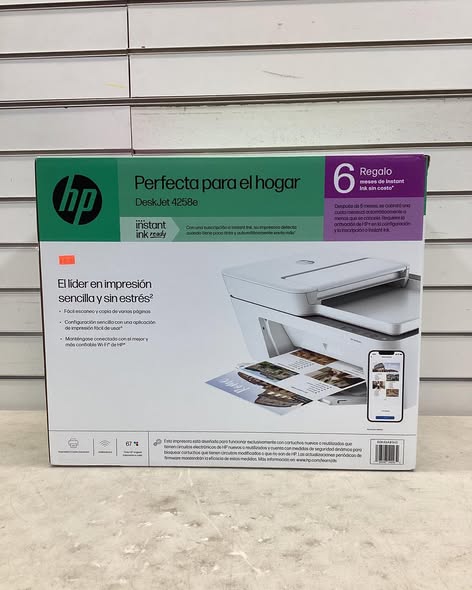 HP DeskJet 4258e Wireless All-in-One Inkjet Printer - Lightly Used