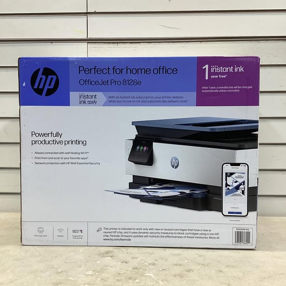 HP OfficeJet Pro 8128e Color Wireless All-in-One Printer