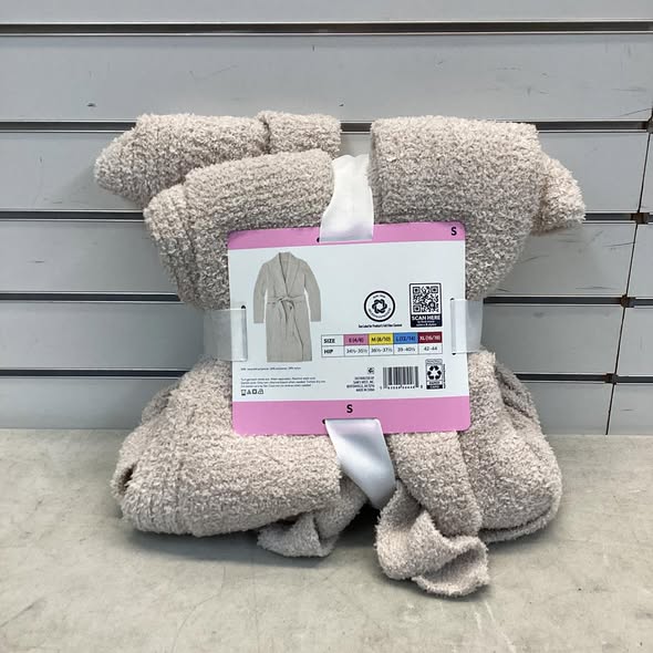 Member's Mark Women's Cozy Knit Robe - Size Small