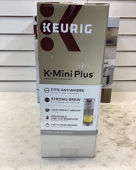 Keurig K-Mini Single-Serve K-Cup Pod Coffee Maker, Silver