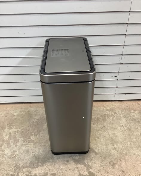 EKO 12.5G/47L Stainless Steel Matte finish Sensor Trash Can