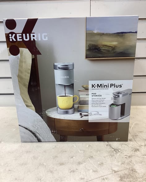 Keurig K-Mini Single-Serve K-Cup Pod Coffee Maker, Silver