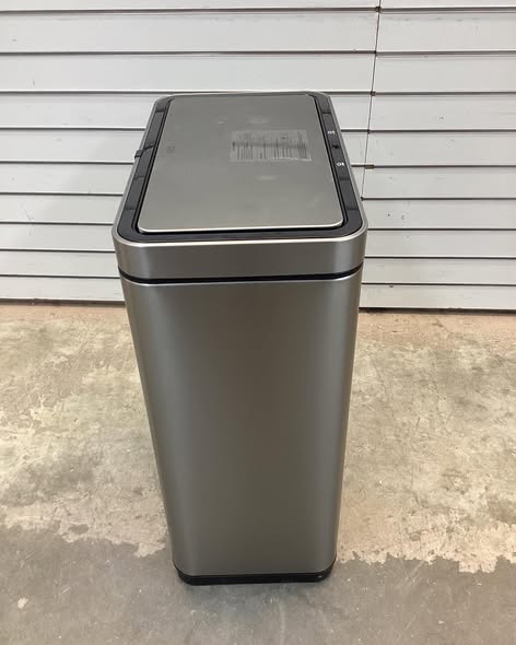 EKO 12.5G/47L Stainless Steel Matte finish Sensor Trash Can