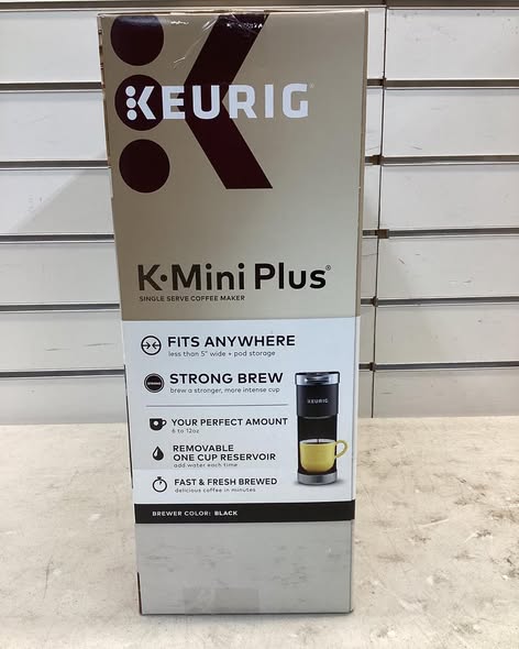 Keurig K-Mini Single-Serve K-Cup Pod Coffee Maker, Black