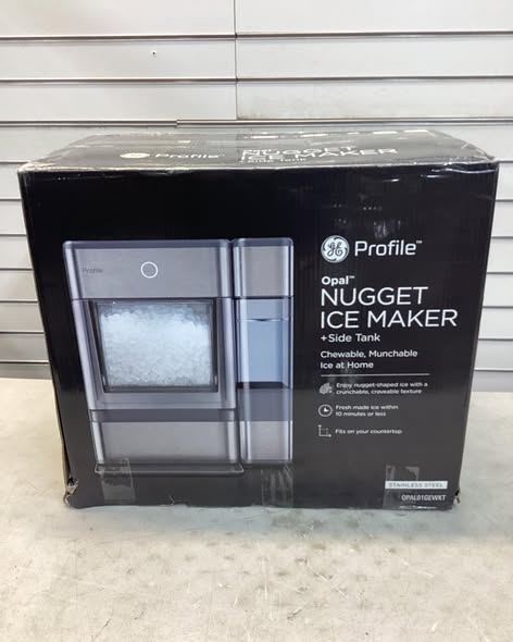 GE Profile Opal Nugget Ice Maker + Side Tank