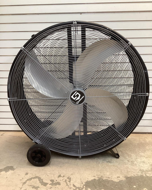 Fan- Lightly Used Strongway 42in. Direct Drive Drum Fan, 16,500 CFM, 3/5 HP