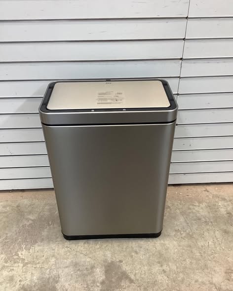 EKO 12.5G/47L Stainless Steel Matte finish Sensor Trash Can