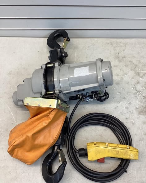 Lightly Used Strongway Electric Chain Hoist, 2-Ton Load Capacity