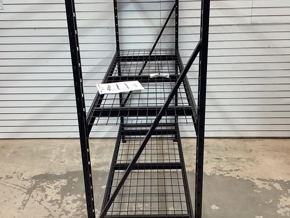 Ironton 3-Tier Storage Shelving, 77in.W x 72in.H x 24in.D