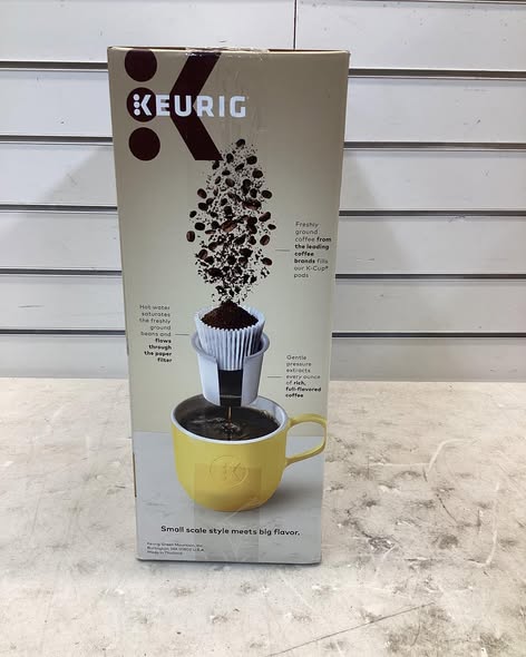 Keurig K-Mini Single-Serve K-Cup Pod Coffee Maker, Black