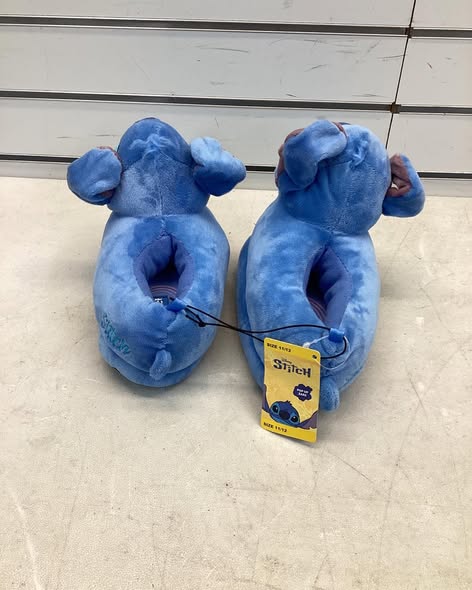 Stitch Kids Plush Slipper Size 11/12