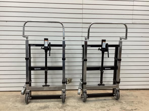 Strongway Hydraulic Furniture Mover Set, 3960-Lb. Capacity, 10in. Lift - Lightly Used