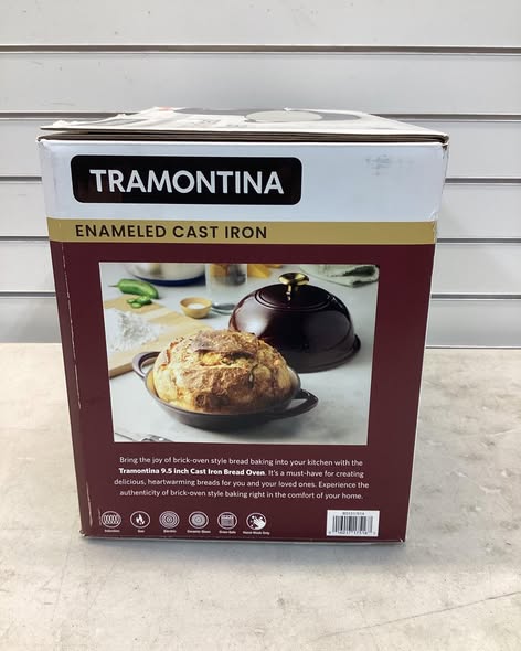 Tramontina 9.5" Enamel Cast Iron Bread Oven
