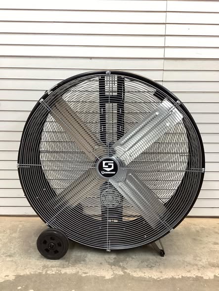Strongway 42in. Belt Drive Drum Fan, 17,500 CFM, 15/16 HP