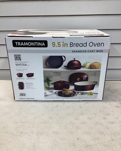 Tramontina 9.5" Enamel Cast Iron Bread Oven
