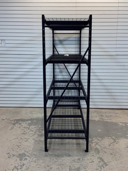 Ironton 4-Tier Storage Shelving, 77in.W x 72in.H x 24in.D