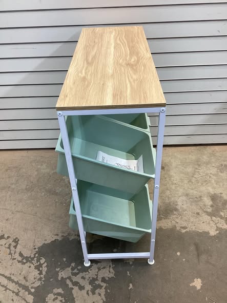 Seville Classics 6-Bin Organizer, 32.5" W x 14.23" D x 30.51" H