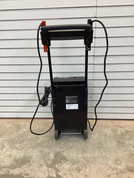 Schumacher Wheeled Battery Charger/Trickle Charger/Desulfator/Engine Starter, 12/24 Volt