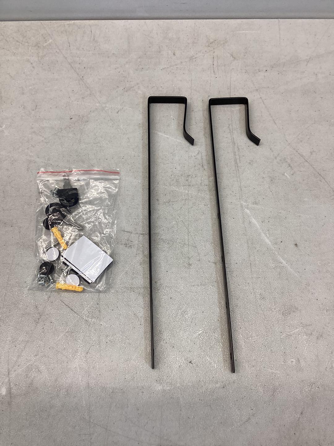 Costway Brown Mirrored Wall Jewelry Cabinet with LED Lights