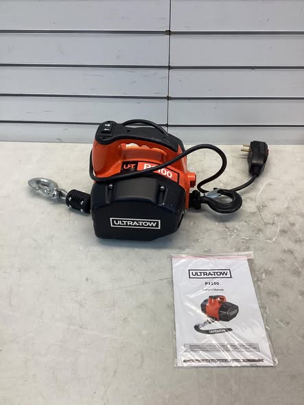 Ultra-Tow Portable Electric Winch, 120V - Lightly Used