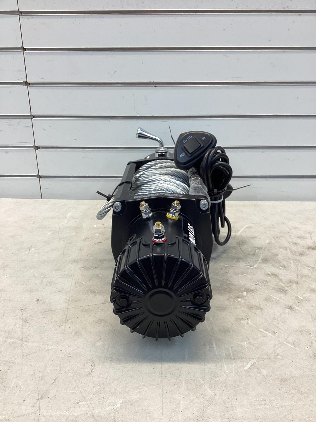 Ultra-Tow 12 Volt DC-Powered Off-Road Vehicle Winch, 12,000-Lb. Capacity, Galvanized Wire Rope - Lightly Used