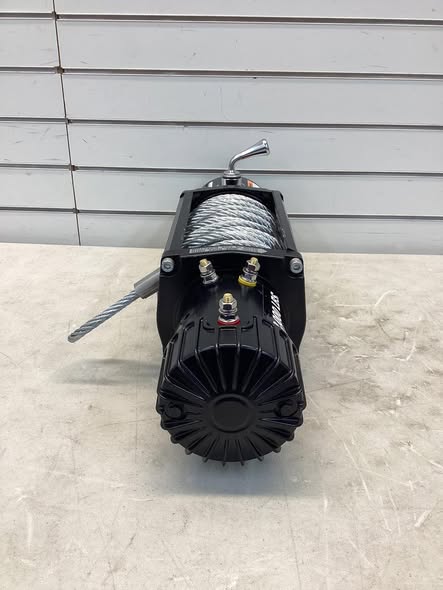 Ultra-Tow 12 Volt DC-Powered Off-Road Vehicle Winch, 12,000-Lb. Capacity - Lightly Used