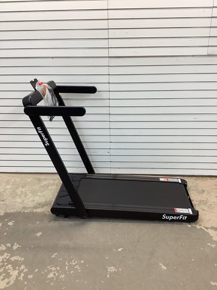 SuperFit 2.25HP 2 in 1 Folding Treadmill with APP Speaker Remote Control