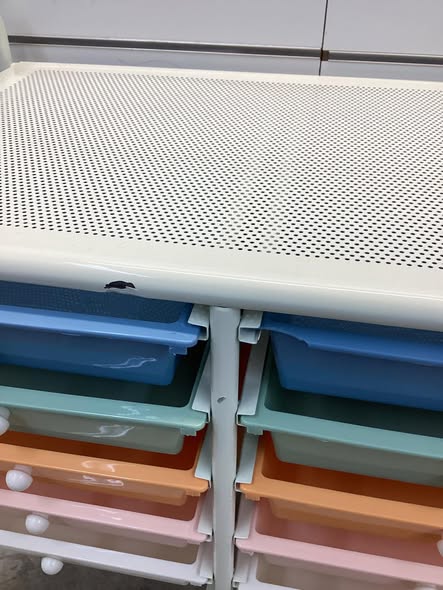 Costway 12 Drawers Rolling Cart Storage Scrapbook Paper Studio Organizer Bins