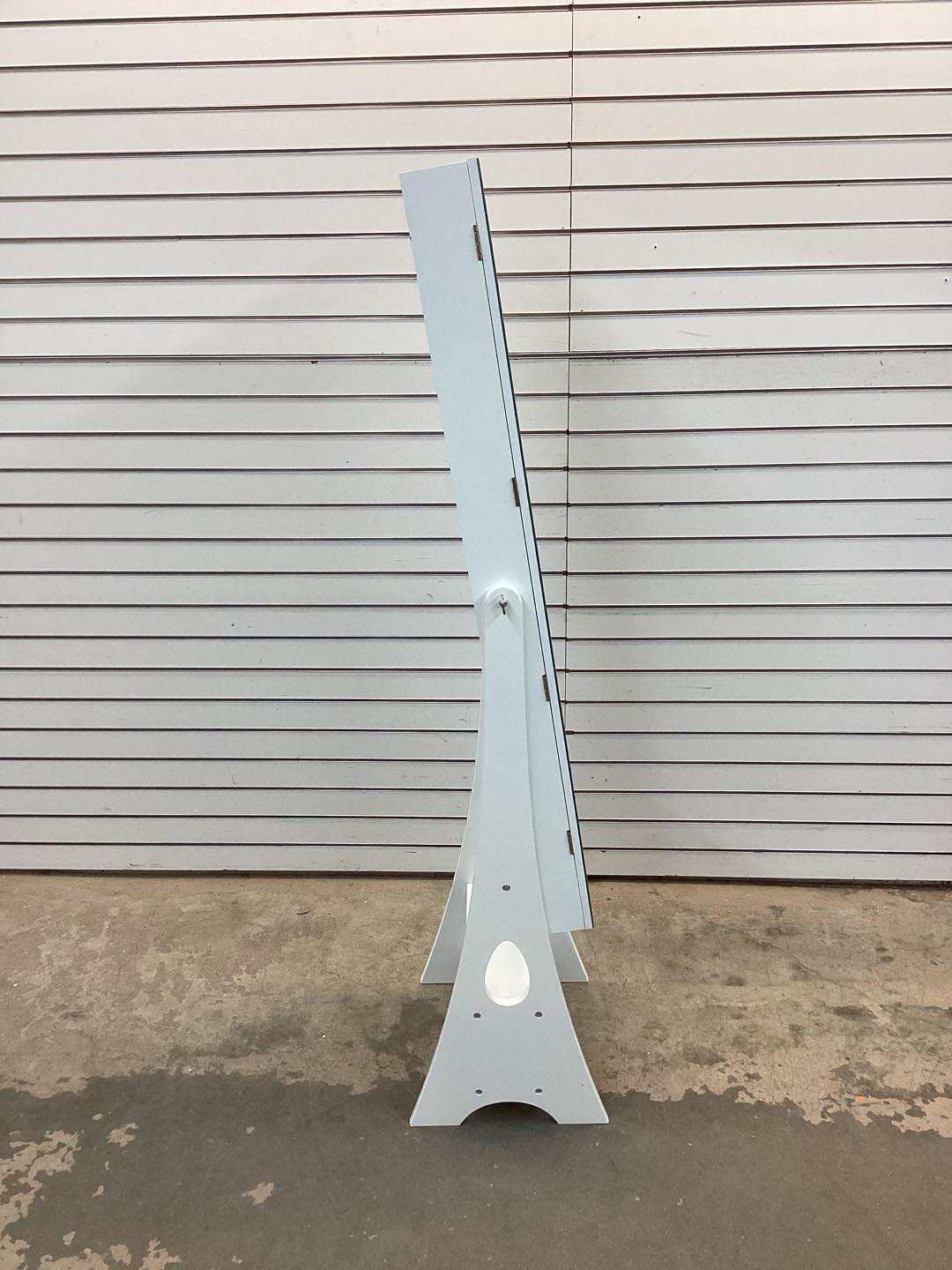 Freestanding Full Length Mirrored Jewelry Armoire with 6 Drawers