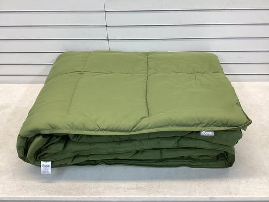 All-Season Easy Care Comforter by Bare Home - Oversized King, Cypress Green