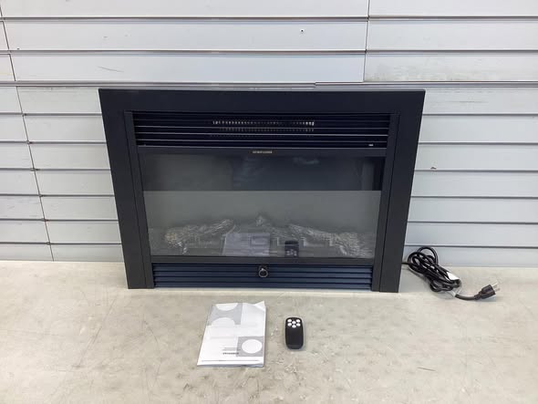 Costway 28.5 Inch Electric Fireplace Recessed with 3 Flame Colors