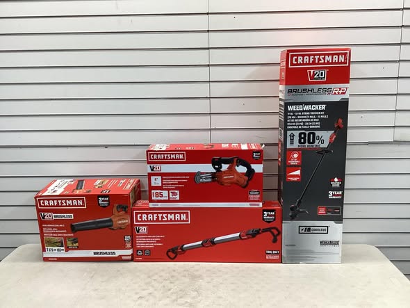 Craftsman 6 Piece V20 20-Volt Tool Set With Battery And Charger