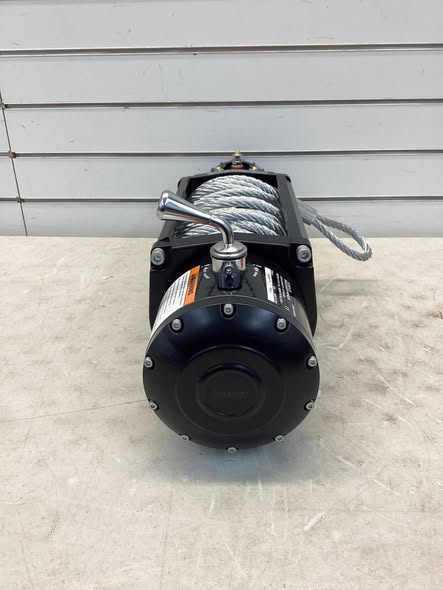 Ultra-Tow 12 Volt DC-Powered Off-Road Vehicle Winch, 12,000-Lb. Capacity - Lightly Used