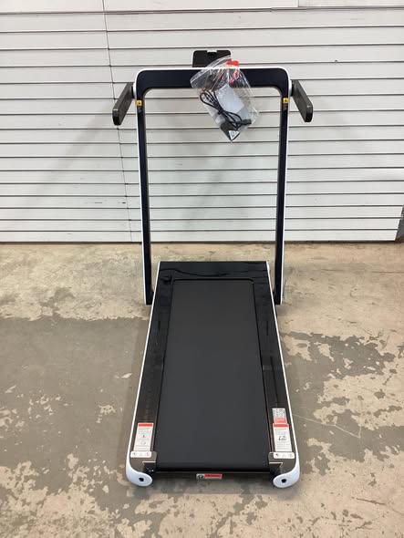 SuperFit 2.25HP 2 in 1 Folding Treadmill with APP Speaker Remote Control