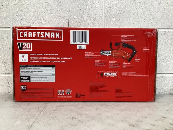 CRAFTSMAN V20 20-volt max 12-in Battery Chainsaw