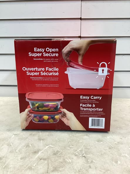 Rubbermaid EasyStore Containers with Lids, 30-Piece Set