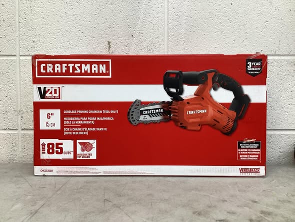 CRAFTSMAN V20 20-volt max 12-in Battery Chainsaw