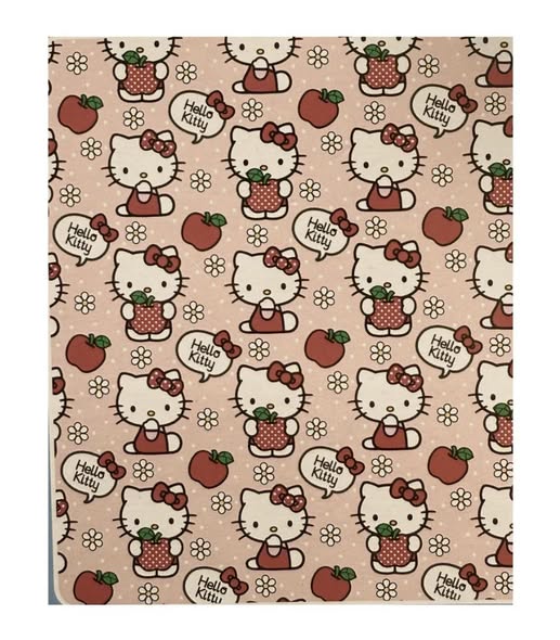 Blanket - Hello Kitty Cloud throw with faux fur reverse 60" x 70"