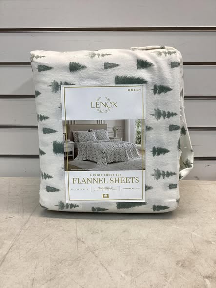 Lenox Flannel Sheet Set - Queen Size