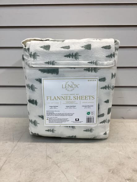 Lenox Flannel Sheet Set - Queen Size