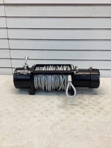 Ultra-Tow 12 Volt DC-Powered Off-Road Vehicle Winch, 12,000-Lb. Capacity - Lightly Used