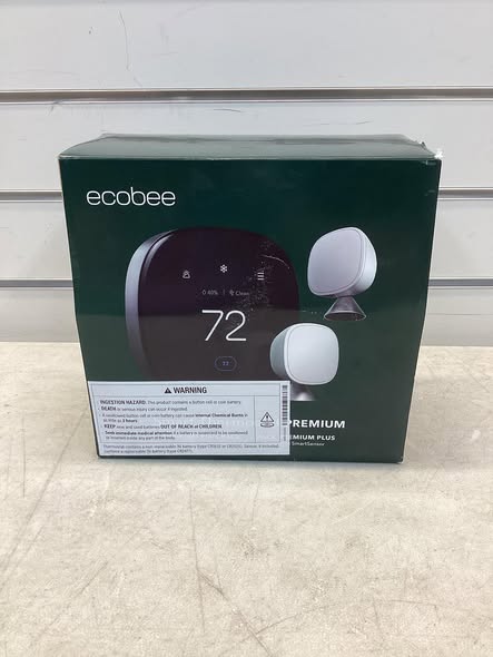 Ecobee Premium Plus Smart Thermostat Bundle