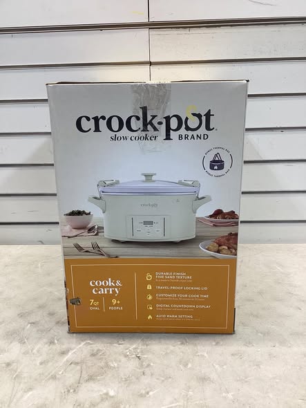 Crock-Pot Design Series 7-Quart Cook & Carry Slow Cooker