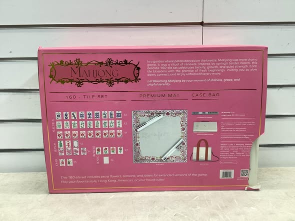 Deluxe Acrylic Mahjong Starter Kit