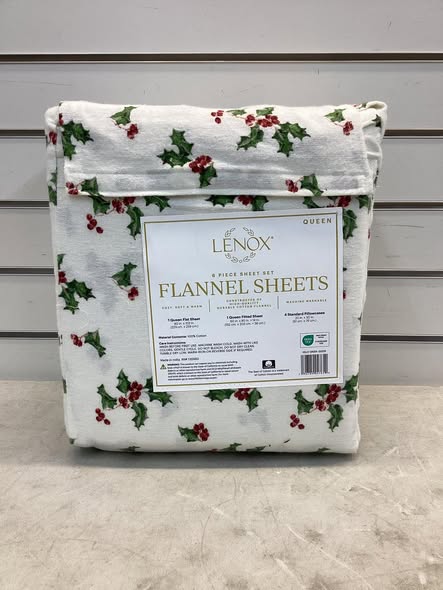 Sheet Set - Lenox Flannel Sheet Set - Queen Size