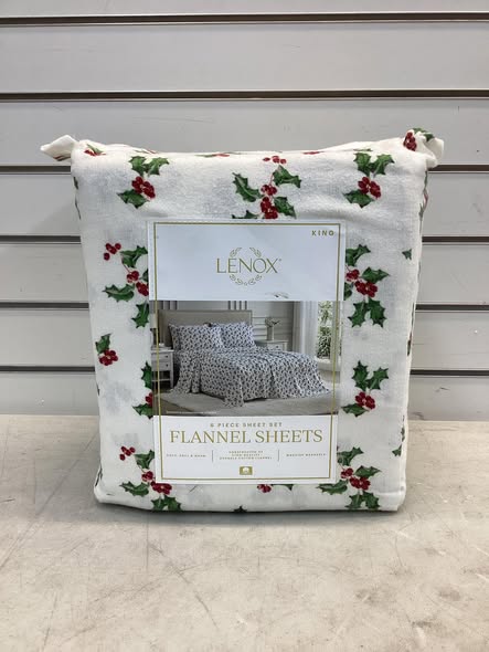 Sheet Set - Lenox Flannel Sheet Set - King Size